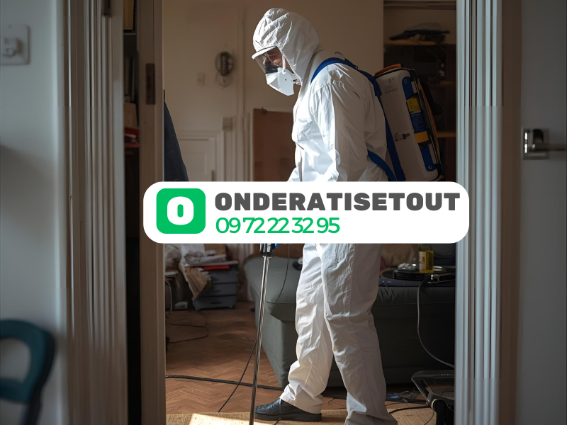 Technicien dératiseur en intervention d'urgence à Paris - Traitement anti-nuisibles professionnel